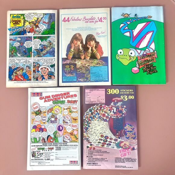 Vintage Archie Comics Betty's Diary Series 1985 - 1990 LOT of 5 - Single Owner - Picture 7 of 7